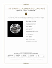 0.54 Ct. Rainbow Moonstone from Ceylon (Sri Lanka) Scan Report