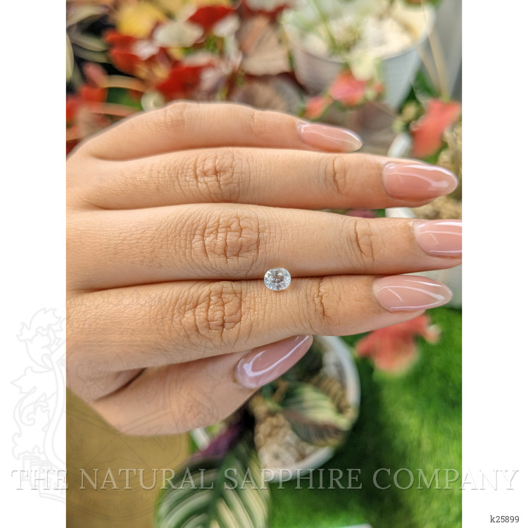0.54 Ct. Rainbow Moonstone from Ceylon (Sri Lanka)