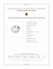 6.97 Ct. Green Beryl from Ceylon (Sri Lanka) Scan Report