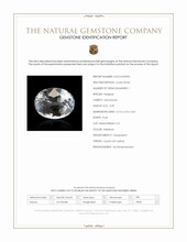 0.59 Ct. Rainbow Moonstone from Ceylon (Sri Lanka) Scan Report