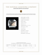 0.51 Ct. Rainbow Moonstone from Ceylon (Sri Lanka) Scan Report