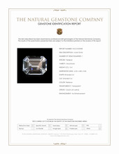 0.61 Ct. Rainbow Moonstone from Ceylon (Sri Lanka) Scan Report