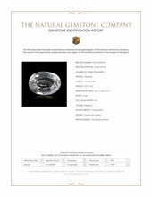 0.43 Ct. Rainbow Moonstone from Ceylon (Sri Lanka) Scan Report