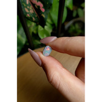 0.98 Ct. Semi-Black Opal from Australia Life Style