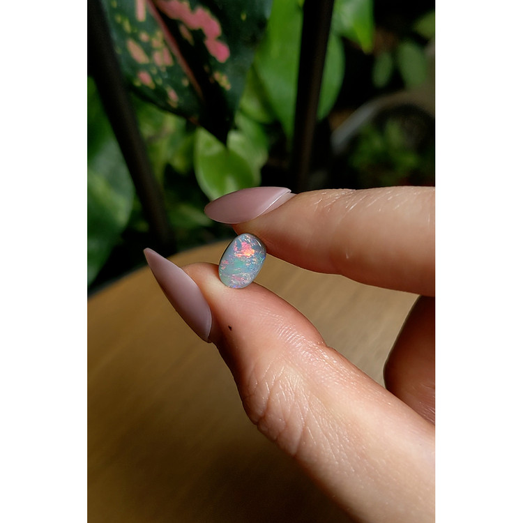 0.98 Ct. Semi-Black Opal from Australia