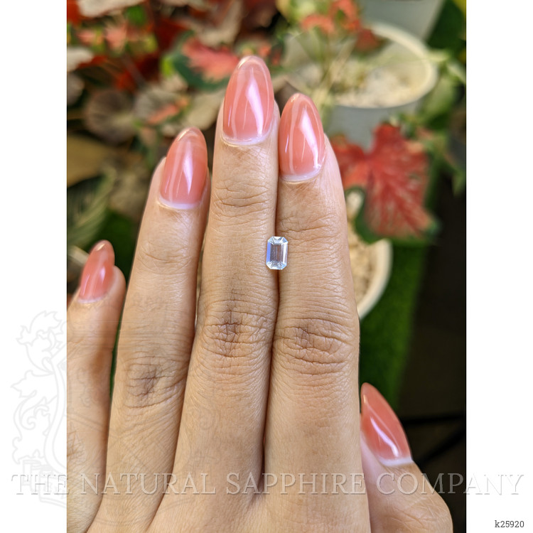 0.45 Ct. Rainbow Moonstone from Ceylon (Sri Lanka)