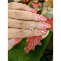 0.42 Ct. Rainbow Moonstone from Ceylon (Sri Lanka) Life Style
