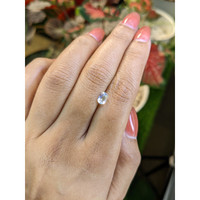 0.71 Ct. Rainbow Moonstone from Ceylon (Sri Lanka) Life Style