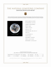 0.36 Ct. Rainbow Moonstone from Ceylon (Sri Lanka) Scan Report