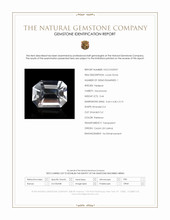0.44 Ct. Rainbow Moonstone from Ceylon (Sri Lanka) Scan Report