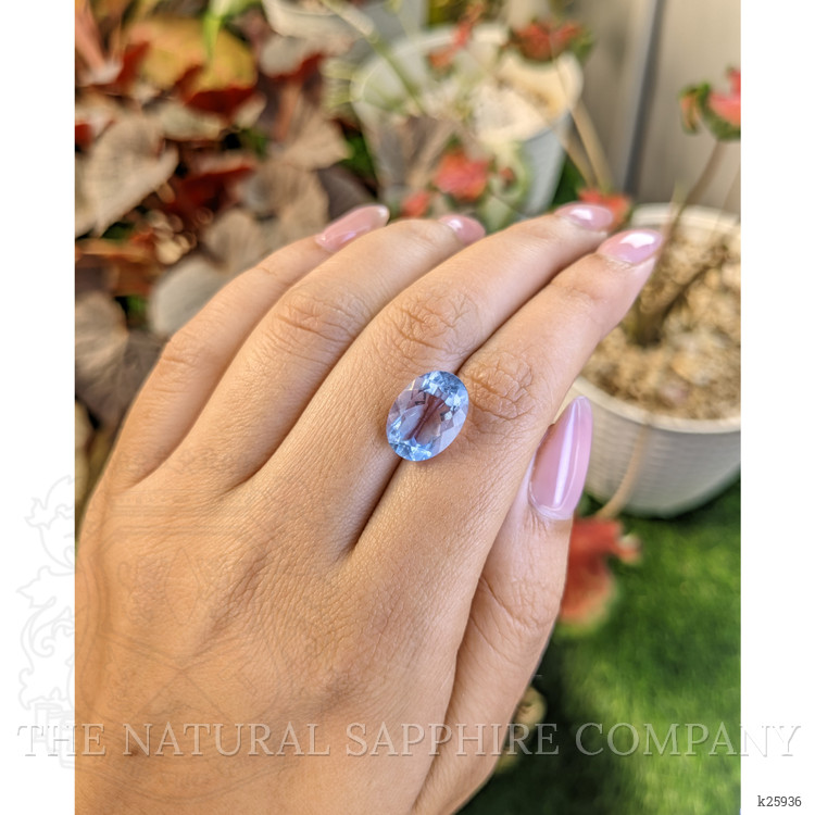 6.75 Ct. Blue Fluorite from Ceylon (Sri Lanka)