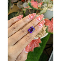 7.14 Ct. Purple Amethyst from Brazil Life Style
