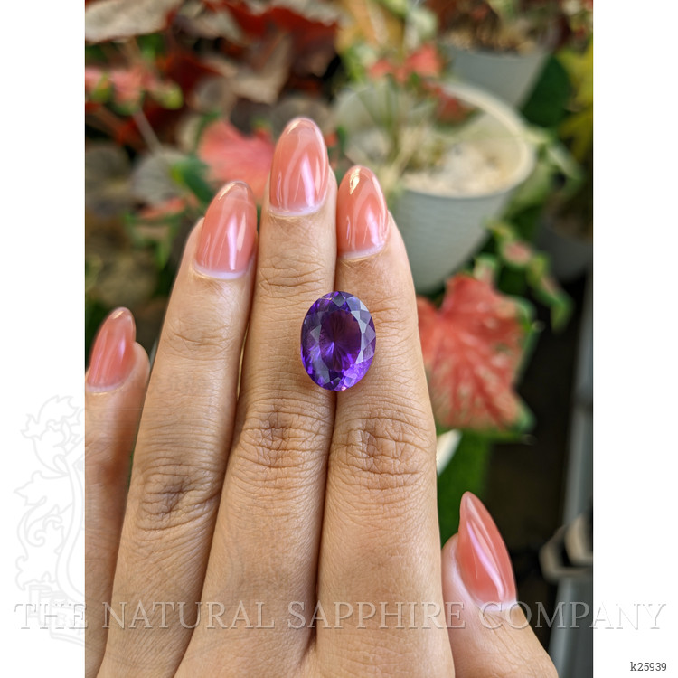 8.52 Ct. Purple Amethyst from Brazil