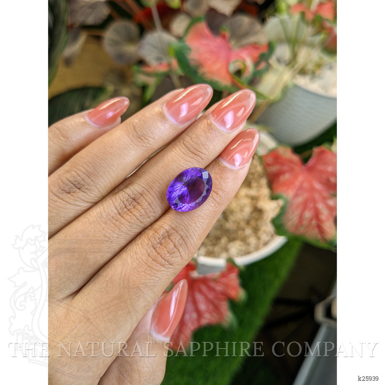 8.52 Ct. Purple Amethyst from Brazil