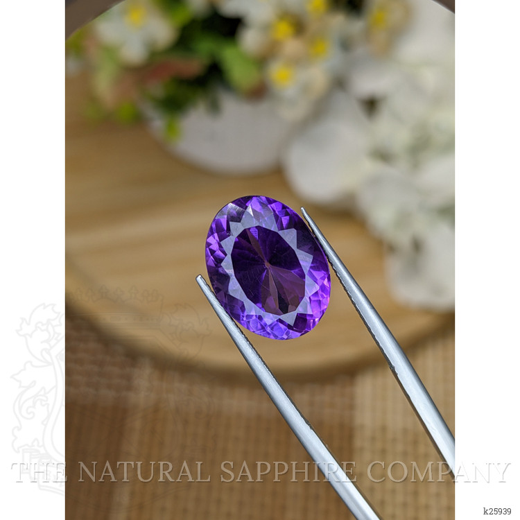 8.52 Ct. Purple Amethyst from Brazil