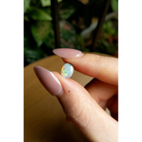1.10 Ct. Semi-Black Opal from Australia Life Style