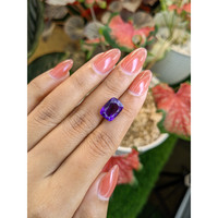 6.52 Ct. Purple Amethyst from Brazil Life Style