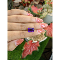 6.52 Ct. Purple Amethyst from Brazil Life Style