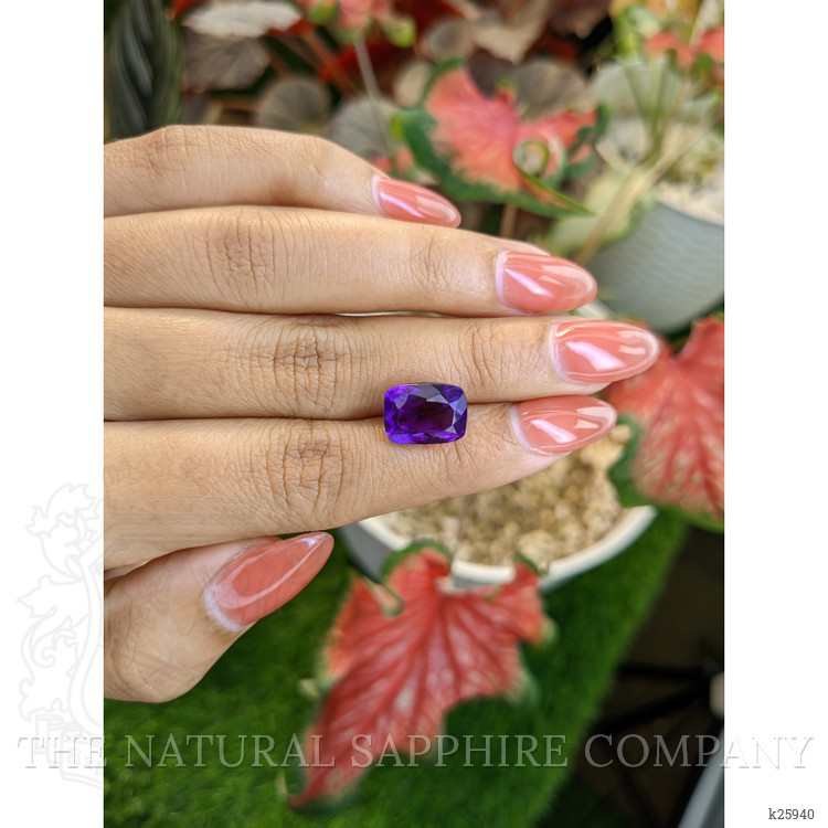 6.52 Ct. Purple Amethyst from Brazil