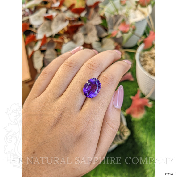9.57 Ct. Purple Amethyst from Brazil