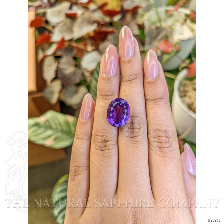 9.57 Ct. Purple Amethyst from Brazil