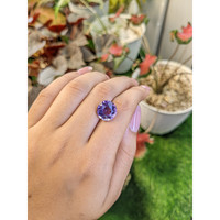 6.83 Ct. Purple Amethyst from Brazil Life Style