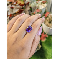 6.58 Ct. Purple Amethyst from Brazil Life Style