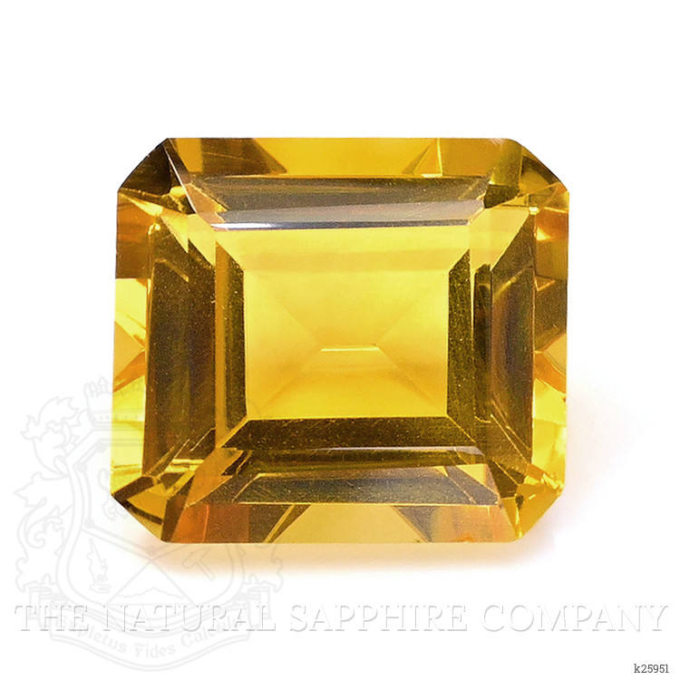 24.73 Ct. Yellow Citrine from Ceylon (Sri Lanka)