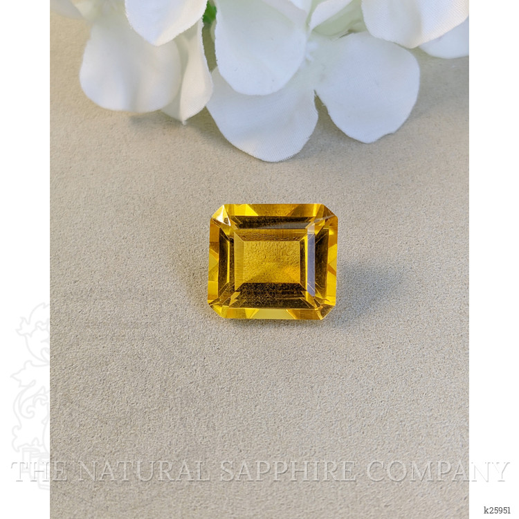 24.73 Ct. Yellow Citrine from Ceylon (Sri Lanka)