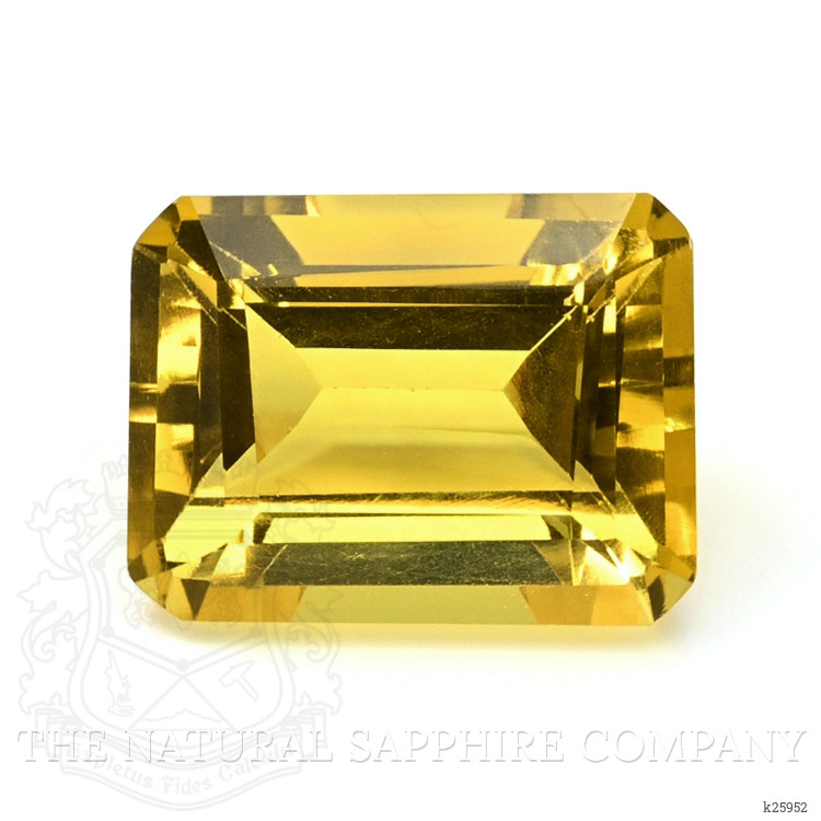 24.75 Ct. Yellow Citrine from Ceylon (Sri Lanka)