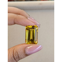 25.94 Ct. Yellow Citrine from Ceylon (Sri Lanka) Life Style