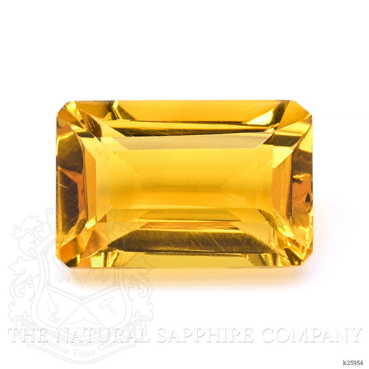 21.48 Ct. Yellowish Orange Citrine from Ceylon (Sri Lanka)