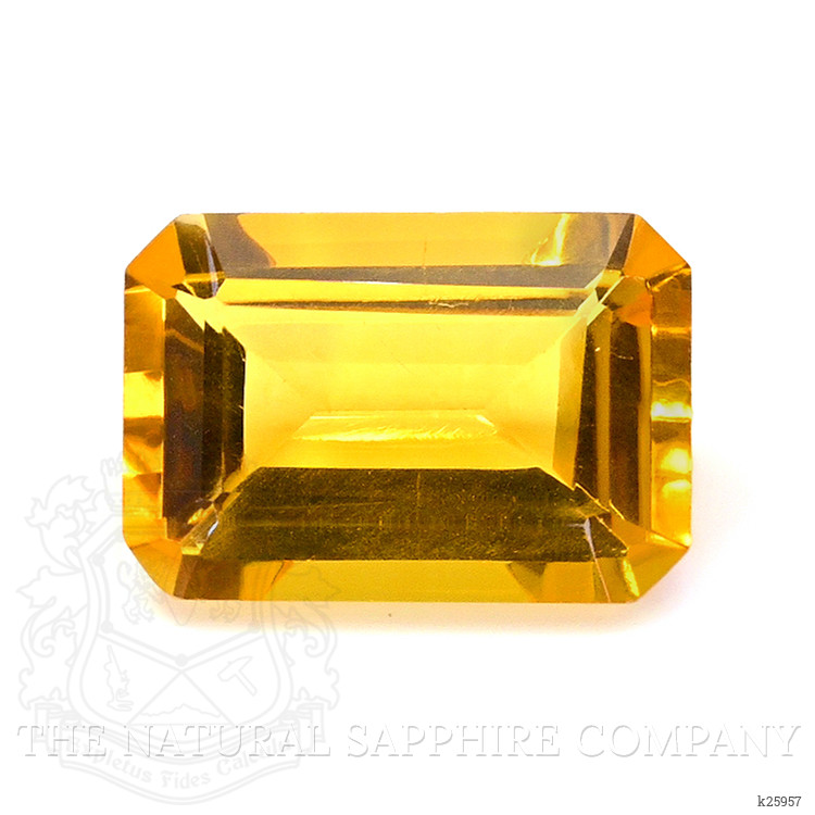 20.63 Ct. Yellowish Orange Citrine from Ceylon (Sri Lanka)