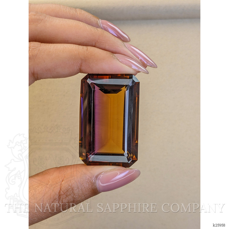 127.17 Ct. Bi Color Ametrine from Ceylon (Sri Lanka)