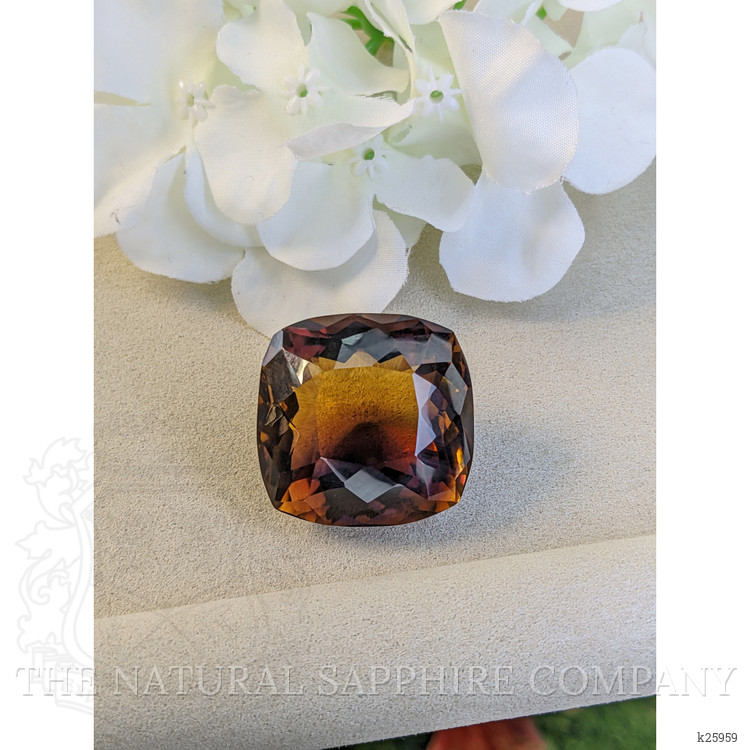 107.55 Ct. Bi Color Ametrine from Ceylon (Sri Lanka)