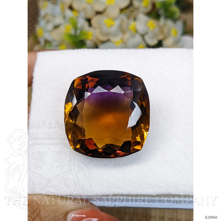 80.23 Ct. Bi Color Ametrine from Ceylon (Sri Lanka)