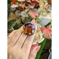 80.23 Ct. Bi Color Ametrine from Ceylon (Sri Lanka) Life Style