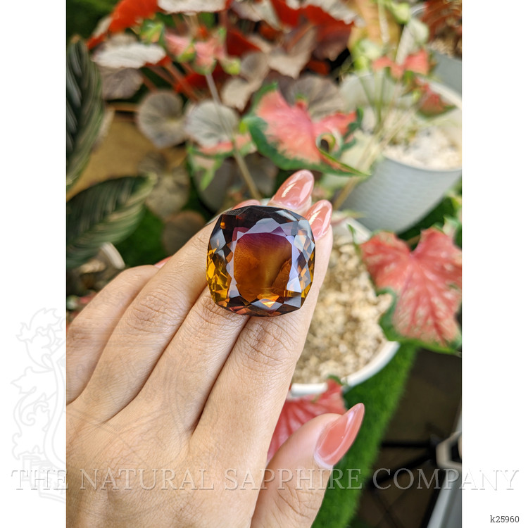 80.23 Ct. Bi Color Ametrine from Ceylon (Sri Lanka)
