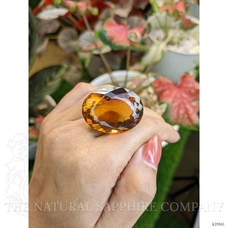 87.23 Ct. Bi Color Ametrine from Ceylon (Sri Lanka)