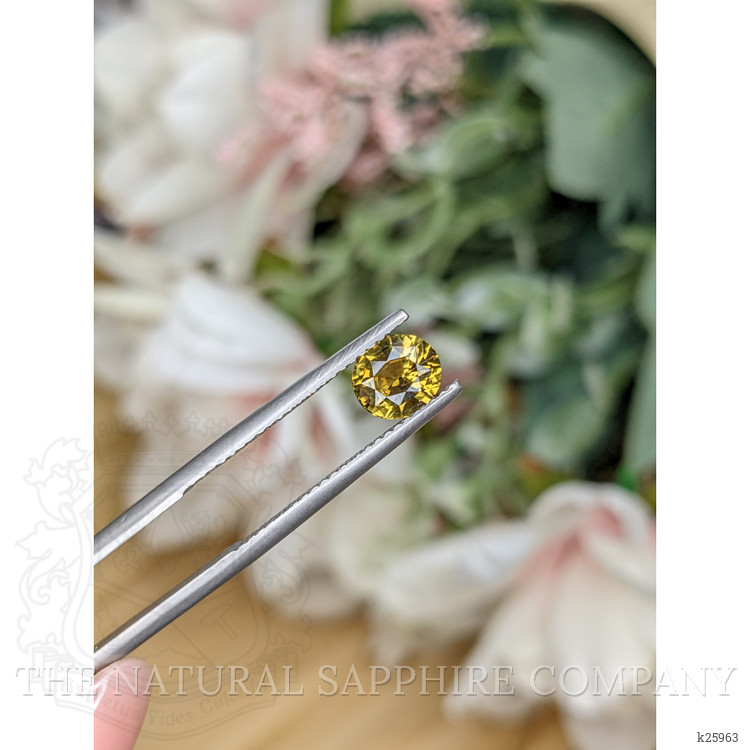 1.25 Ct. Yellow Tourmaline from Ceylon (Sri Lanka)