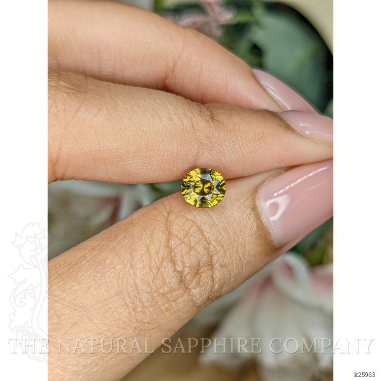 1.25 Ct. Yellow Tourmaline from Ceylon (Sri Lanka)
