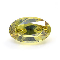1.56 Ct. Greenish Yellow Chrysoberyl from Ceylon (Sri Lanka) Video