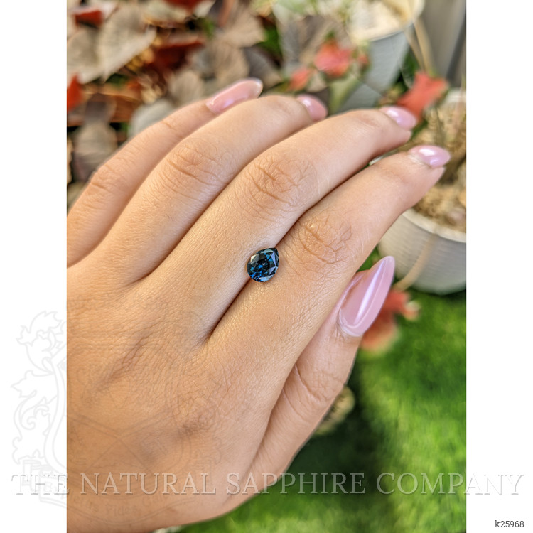 1.21 Ct. Greenish Blue Spinel from Ceylon (Sri Lanka)