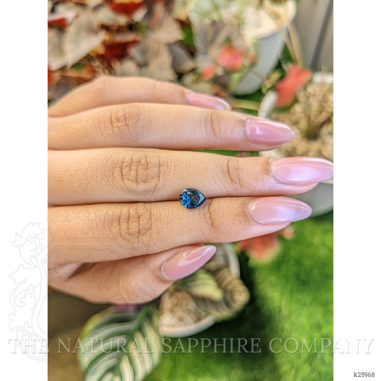 1.21 Ct. Greenish Blue Spinel from Ceylon (Sri Lanka)