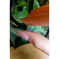 1.28 Ct. Semi-Black Opal from Australia Life Style
