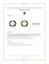 0.28 Ct. Alexandrite from Ceylon (Sri Lanka) Appraisal