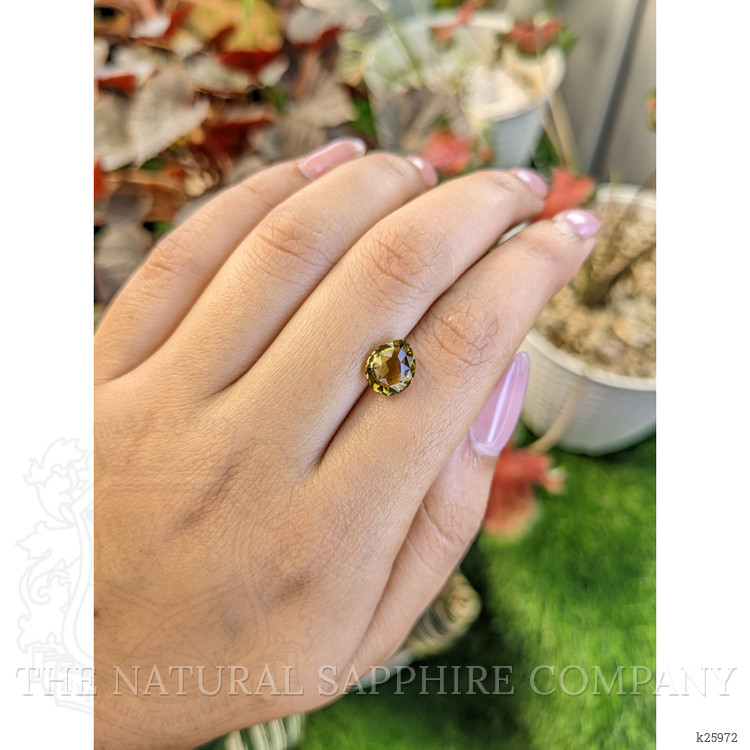 2.50 Ct. Golden Brown Sinhalite from Ceylon (Sri Lanka)