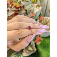 1.25 Ct. Reddish Pink Almandine Garnet from Ceylon (Sri Lanka) Life Style