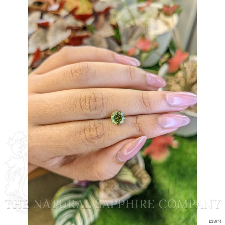 1.49 Ct. Green Kornerupine from Ceylon (Sri Lanka)