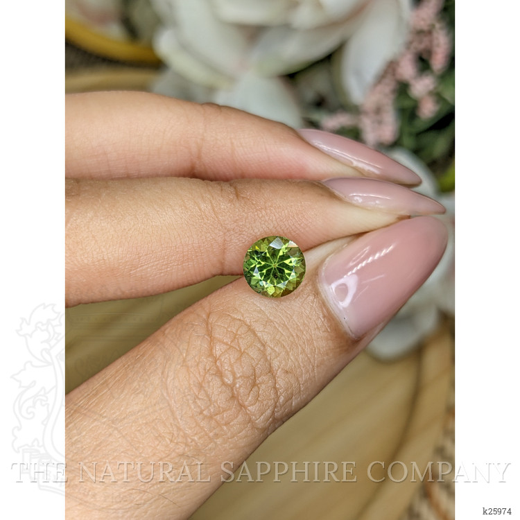1.49 Ct. Green Kornerupine from Ceylon (Sri Lanka)